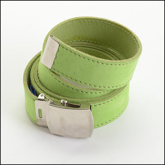 RDC14322 Authentic COMME DE GARCONS Green Suede SHIRT Belt