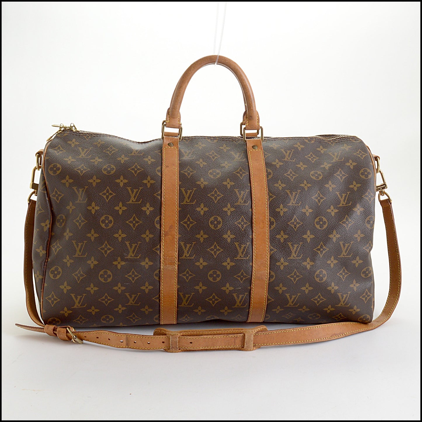 RDC14381 Authentic LOUIS VUITTON Vintage '95 Keepall Bandouliere 50 Travel Bag