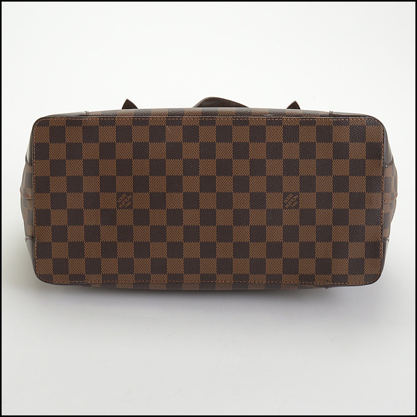 RDC14324 Authentic LOUIS VUITTON Vintage '08 Damier Ebene Hampstead MM Handbag