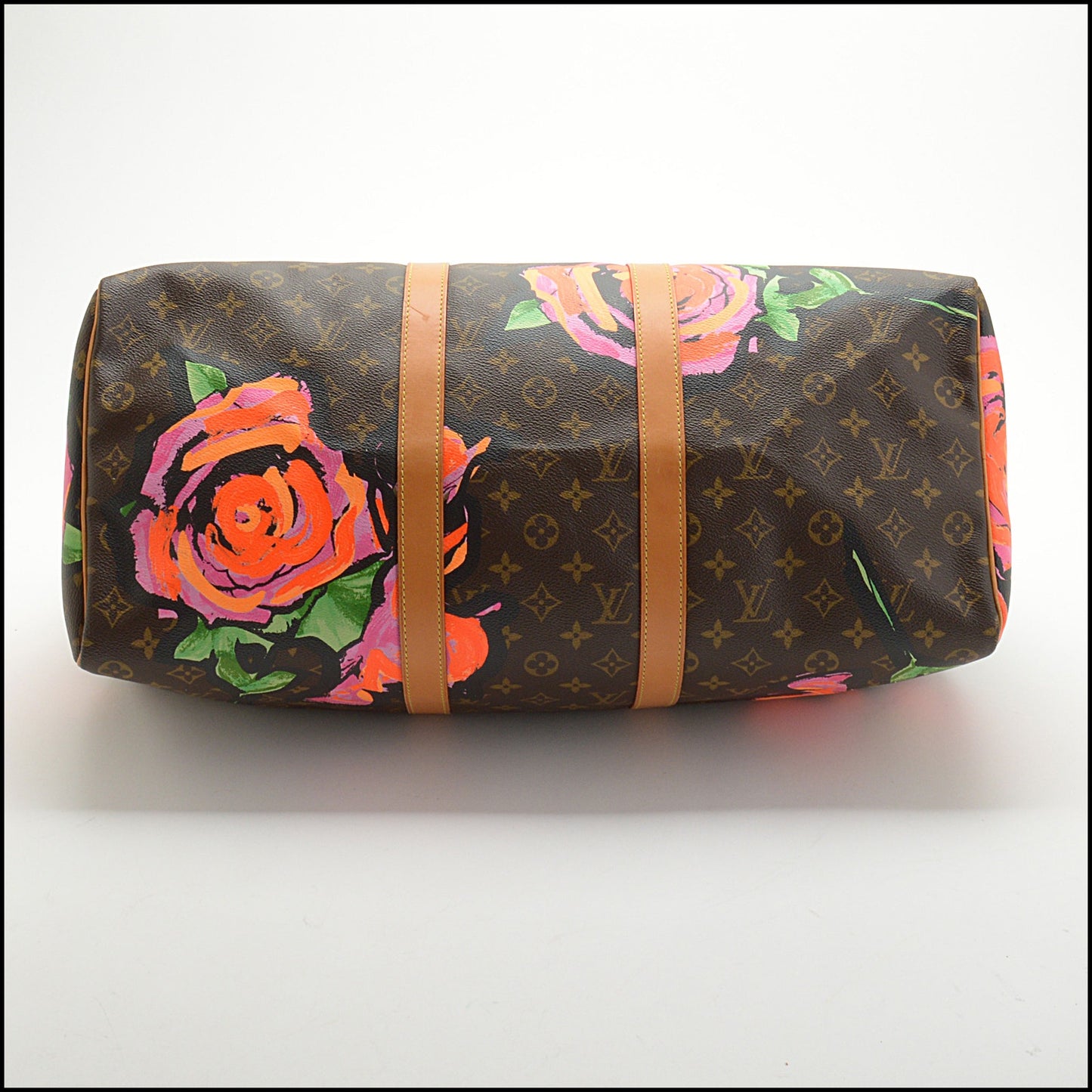 RDC13912 Authentic LOUIS VUITTON '09  Limited Sprouse Roses Keepall 50 Bag