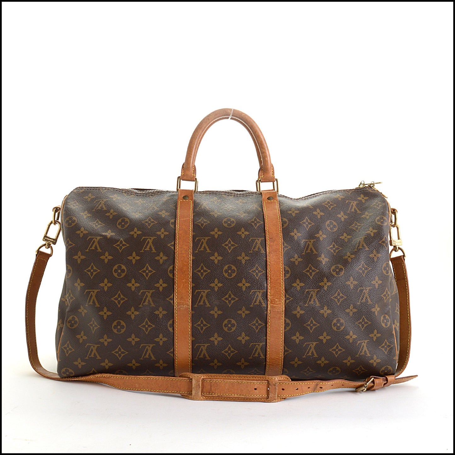 RDC14381 Authentic LOUIS VUITTON Vintage '95 Keepall Bandouliere 50 Travel Bag