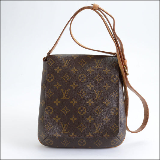 RDC13615 Authentic LOUIS VUITTON Monogram Canvas Musette Salsa Crossbody Bag