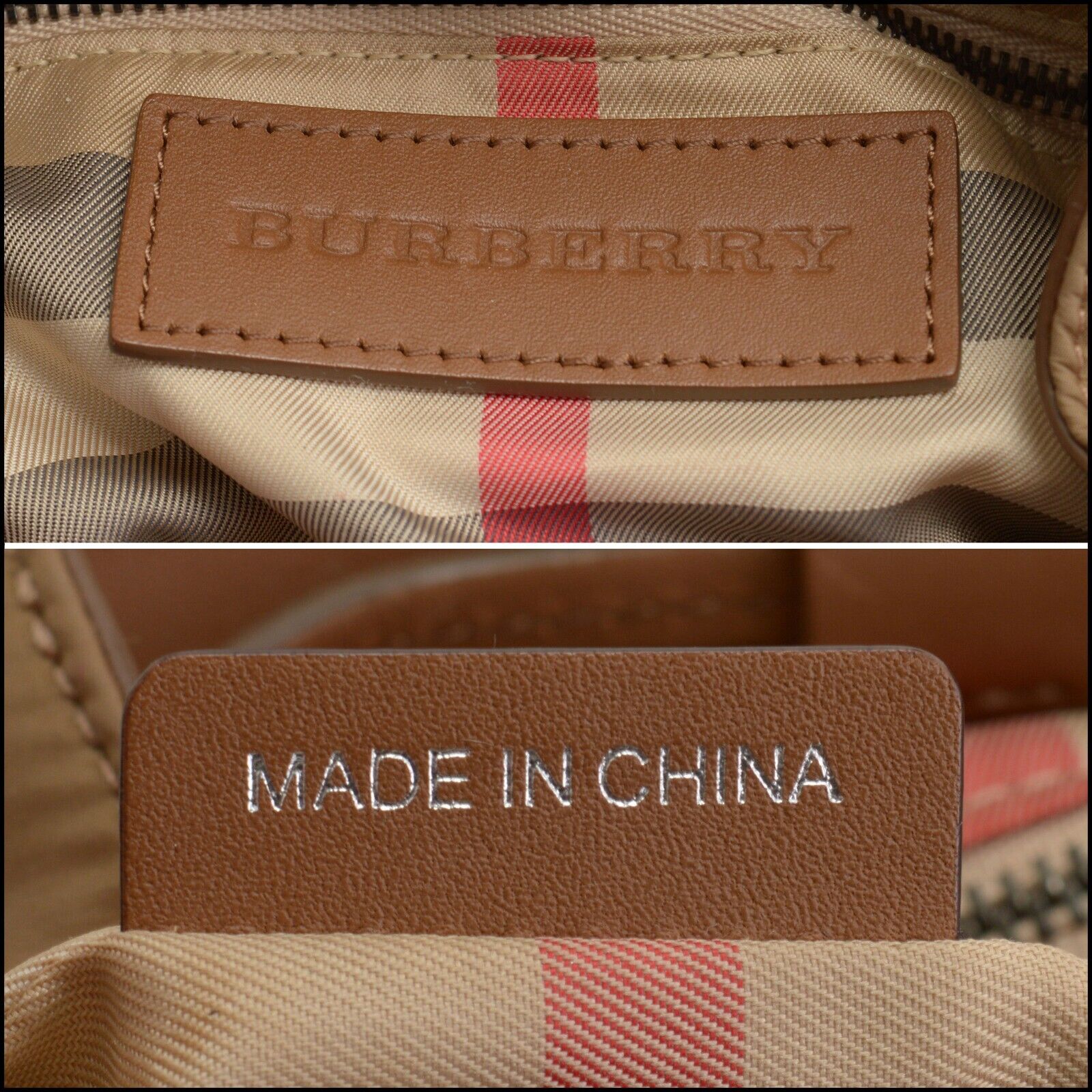 Burberry made in china hotsell