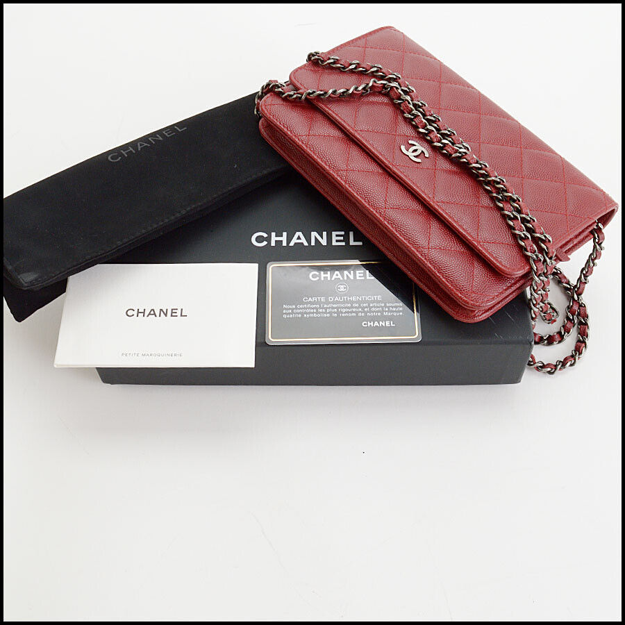 Authentic chanel wallet hot sale