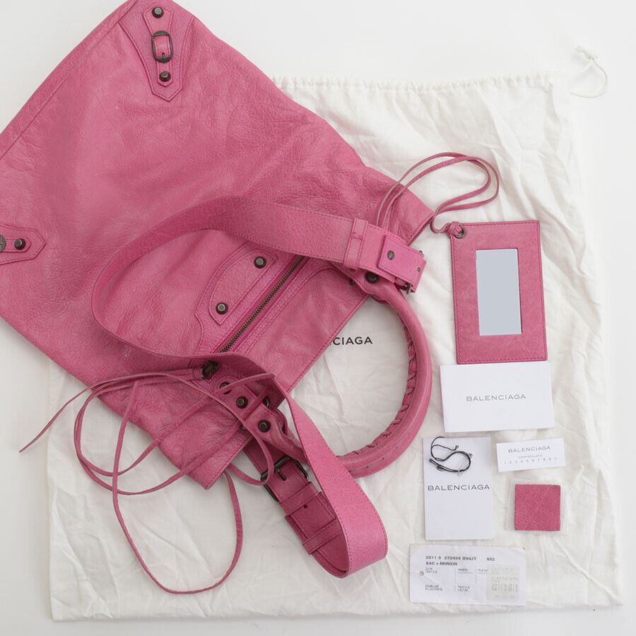 Balenciaga discount crossbody pink