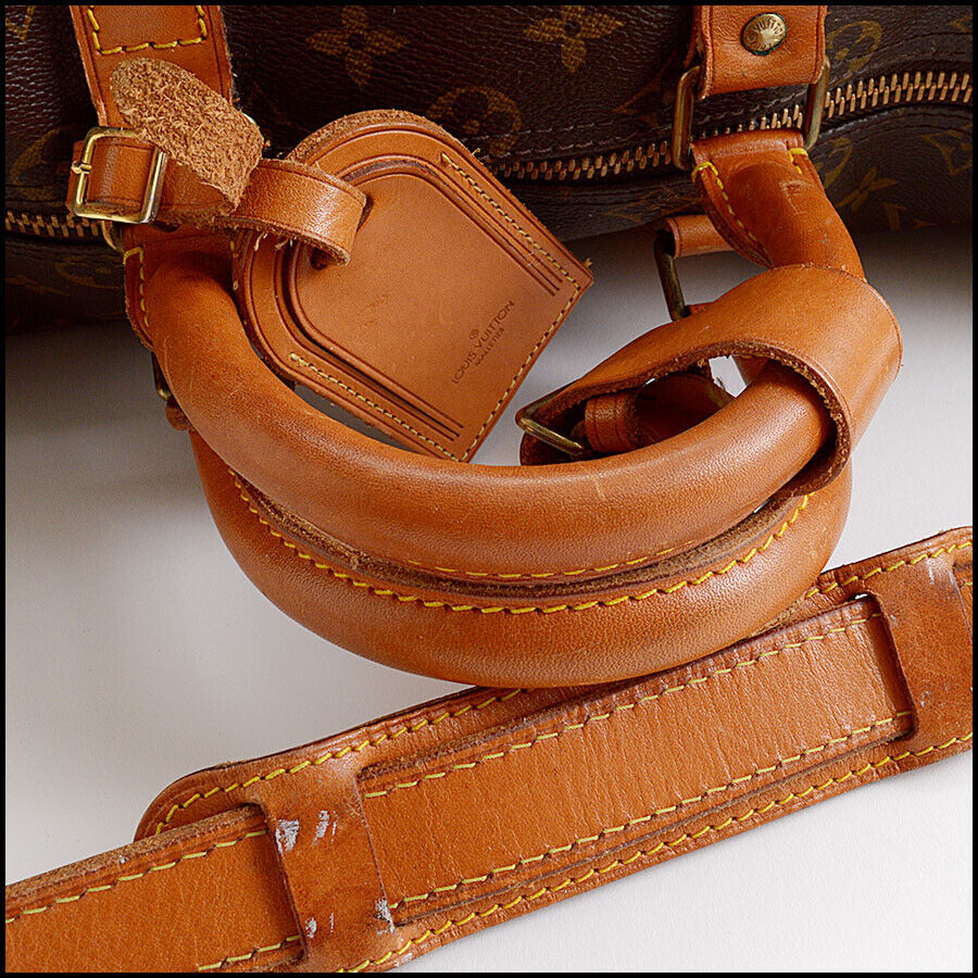 AUTHENTIC Louis Vuitton Bandoulière Vintage Leather Shoulder Strap  Malletier - Accessories