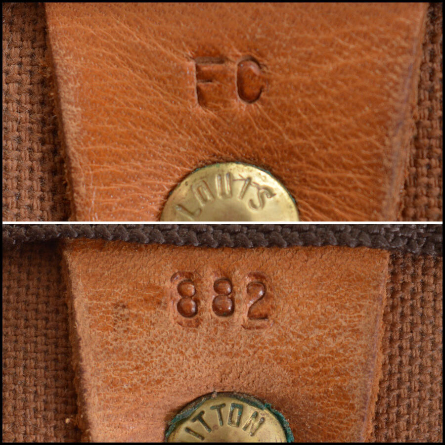 RDC12974 Authentic Louis Vuitton Vintage LV Monogram Keepall 60